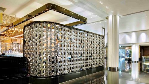 {Koncern Design Studio, in collaboration with Lasvit, created a new and unique versatile installatio