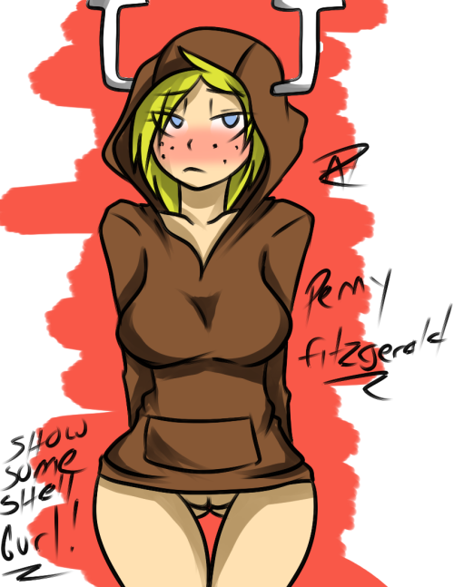 inuyuru:  I’m testing out different brushes. Here’s a drawing of Penny, showing some shell. Get it? Eh? Eh?  I’m sorry.