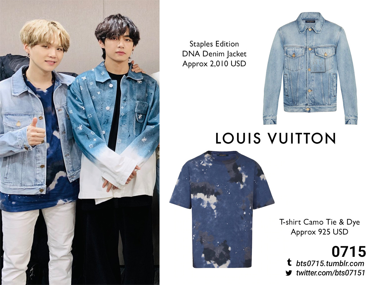 Louis Vuitton Louis vuitton staples edition dna denim jacket