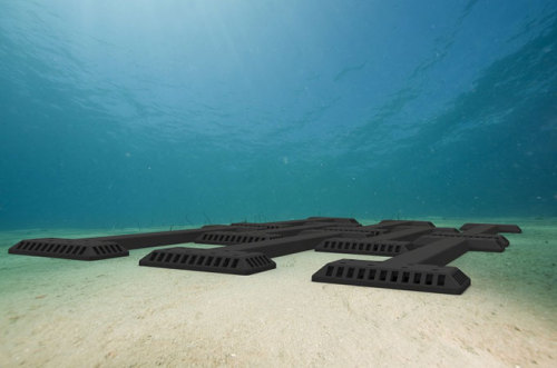 kqedscience:Ocean Floor Mats Send Power to the Surface“A wave power technology called M3 