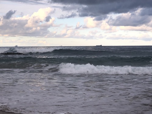 Semi Overcast Afternoons By The Ocean
