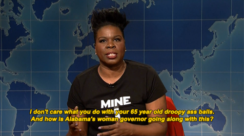 bob-belcher:SNL Weekend Update: May 18th 2019, Leslie Jones on the new abortion laws