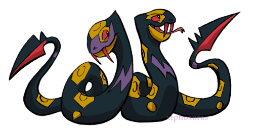 xiphosuras: Some sevipers. I used to not like it that much because its design is just kind of odd an