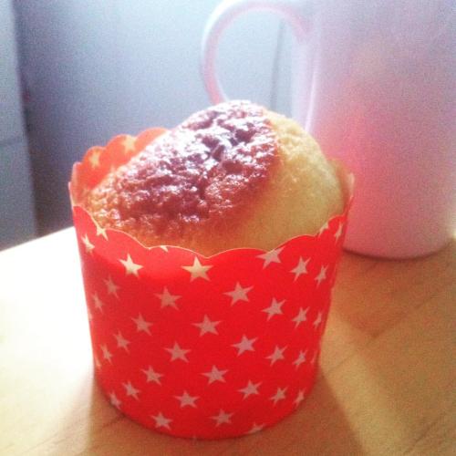 My first handmade muffins here in Munich. Eierlikör-Muffins! I love the taste and how fluffy they ar