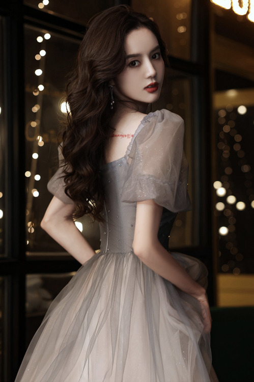 Dreamy filmy floaty prom dress