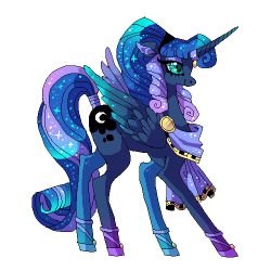 suippupupu:  Februpony Day 13: Favourite Princess i love all the princesses but luna is my fav 