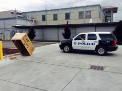 tastefullyoffensive:  &ldquo;Our fire station is next door to the Police department. Pranks ensue.&rdquo;-enemyinme