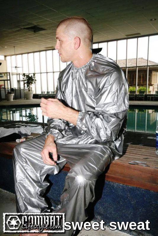 rubberboxer: After sweating in your plastic suit all day……you get to smell the