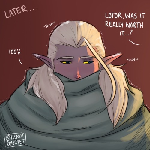 itsnotdoneyet:Words of Wisdom: Never Teach Lotor Earth Games. He will become super competitive(Inspi