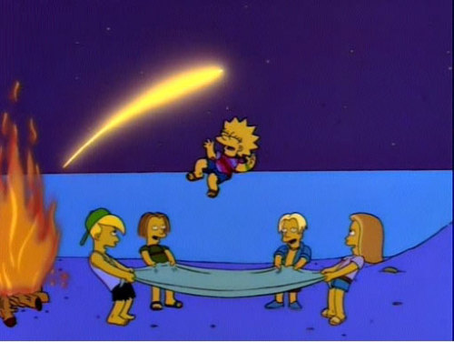 marauders4evr:  *Sniffs*They just don’t make them like this anymore!This is one of my favorite episodes of The Simpsons: Summer of 4 Ft. 2.The episode starts of with Lisa on the last day of school. She goes around and tries to get her yearbook signed