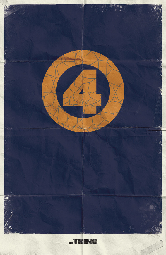 imthegdbatman:               Fantastic Four Posters   -  Marko Manev  