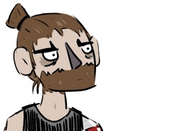 c-squiggle:  gotta love that beard + a tired