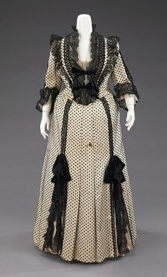 Fashionsfromhistory:  Dinner Dress Charles Frederick Worth 1880S Met 