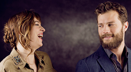 50shades:  “Dakota is great fun… she is funny and we sort of instantly had like
