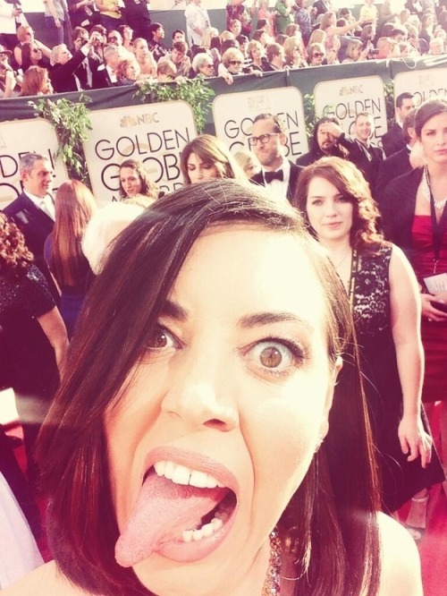 Aubrey Plaza @ The Golden Globes 2014
[ko]