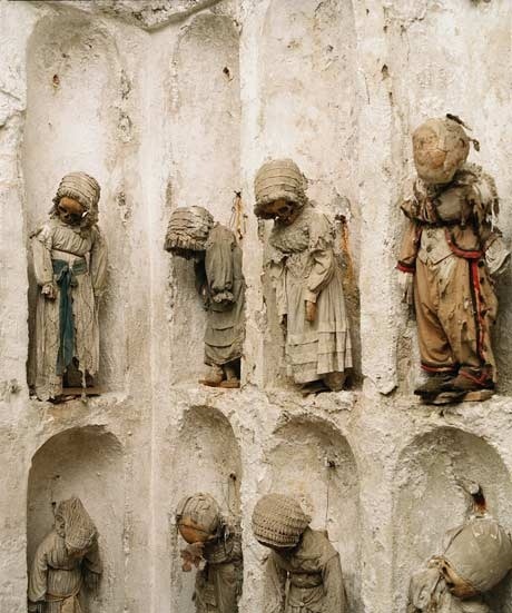 CABINET // The Museum of the Dead - The catacombs of Palermo, province of Palermo , Sicily region , Italy. Photo by Marco Lanza