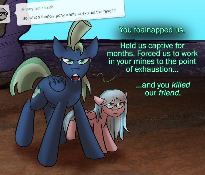 ask-king-sombra:  ask-king-sombra:  Oh, he mad.  ((Afternoon reblog!))  Awww fuck
