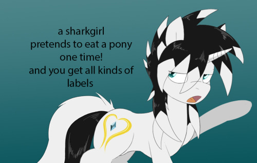 taboopony:  Shy: sorry to all you vore fans out there Mod: wooof!! got questions!!! thank you!!  Speaking of sharkpone… owo