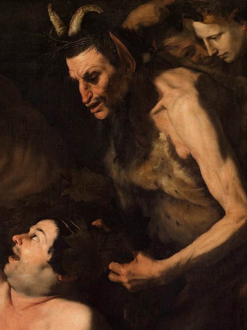 Jusepe de Ribera, Details of Drunken Silenus, 17th century