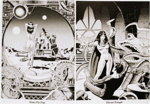 atomic-chronoscaph:Wally Wood’s Weird Sex-Fantasy Portfolio (1977)