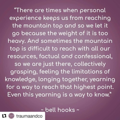 #Repost @traumaandco (@get_repost)・・・“There are times when personal experience keeps us from reachin