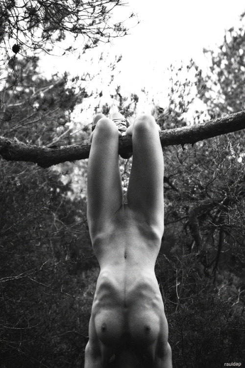 rauldap: Chris hanging from a tree, by Raul Dap. 2013. You can see her whole explicit photos