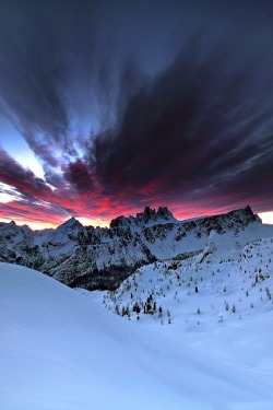 ponderation:Dolomites Sunrise by luca-lanzani 