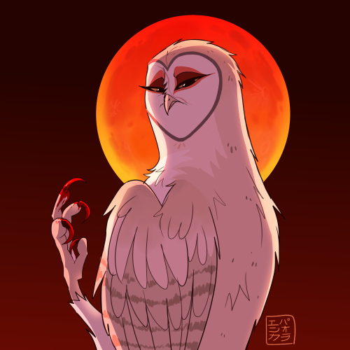 Her Pureness, born under a lunar eclipse, grown to become the beautifully vile owl of all owl kingdo