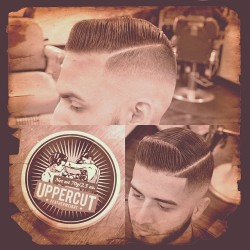 hamlet305:  Today I was use @uppercutdeluxe on all my clients!!! Really good stuff and we will be caring it soon!!! 