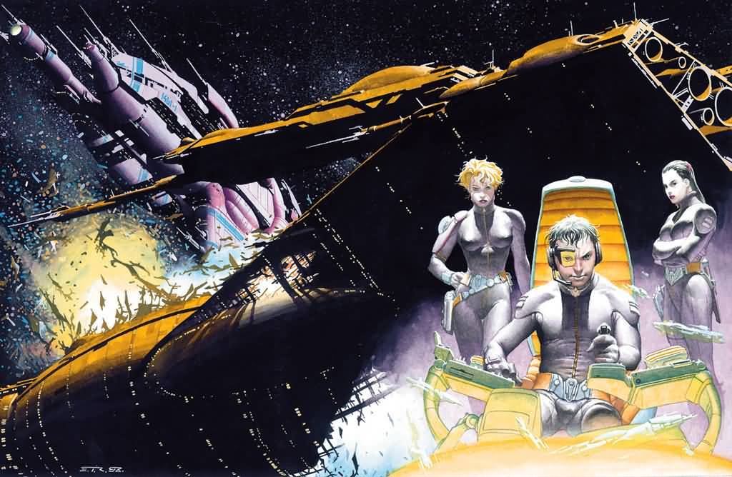eighthtriangle:alexhchung:Vorkosigan Saga - cover art by Esad RibicBarrayar The Warrior’s