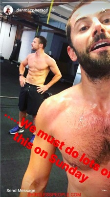 shirtless-people:  Australian Actor Dan Macpherson Shirtless snapchat hot pic http://ift.tt/2rV4vON