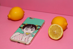 unit-02:     🍊 Lemon girl iPhone case 🍊  