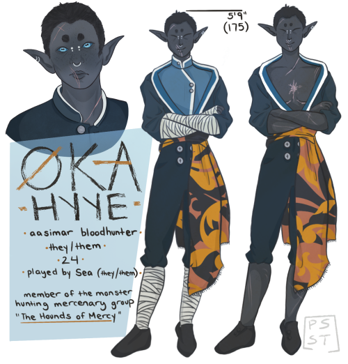 transplanarrpg: Meet the party in their FULL-BODY GLORY! Art by @pi-sharp or @/pisharpart on Twitter! FOLLOW THEM! Øka Hyye, Vee Nauchtscherzo, Dewey Quurk, and Manaia Wairua are the heroes of Transplanar: an ALL-TRANS, POC-led, 100% homebrew D&amp;D
