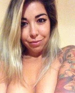 caiasuicide:  Almost #blonde lol #inked #nofilter