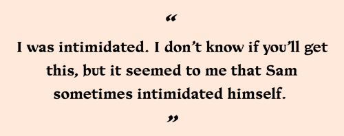 click for more Sam on Sam: adult-mag.com/three-ex-lovers-review-sam-mckinniss-yelp/