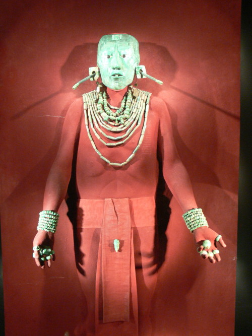 Funerary dress of  King K’inich Janaab Pakal l, ruler of the Maya polity of Palenque, 7th