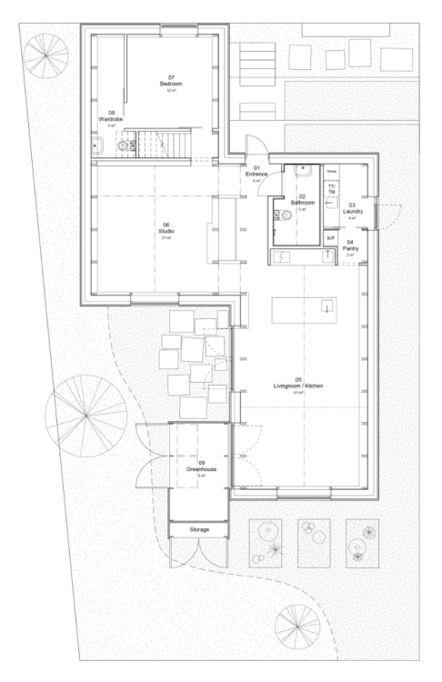 Förstberg Arkitektur och Formgivning - House for mother. Linköping, Sweden. 2014 &ldq