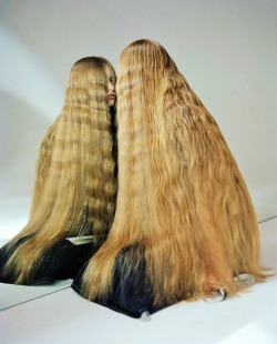 Theleoisallinthemind:  “Let Her Hair Down” Photographed By Greta Ilieva For Office