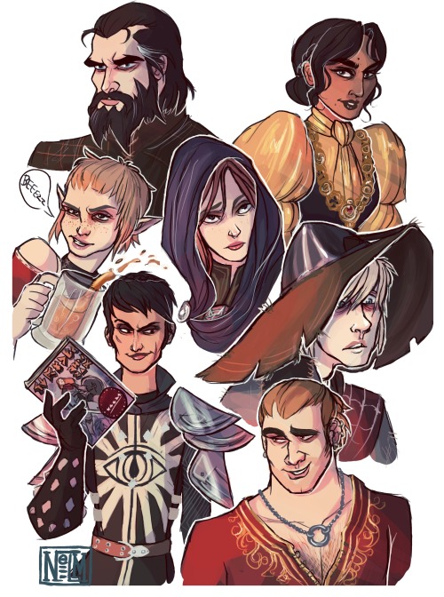 projectnelm:  I had to draw the rest. So here’s part II of my last post. 
