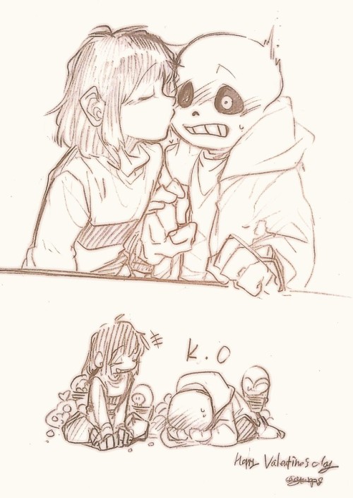 subarkindeyo:Too late….;w;) The little smile on Frisk’s face at the end is adorable x33