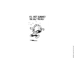 cerceos:  Calvin and Hobbes - It’s July