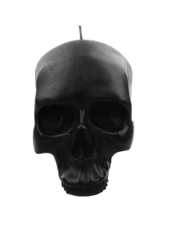 goth-shopping: Black Skull Candle from Queen of Darkness ☠️ Best Blog for dark fashion and lifestyle ☠️  