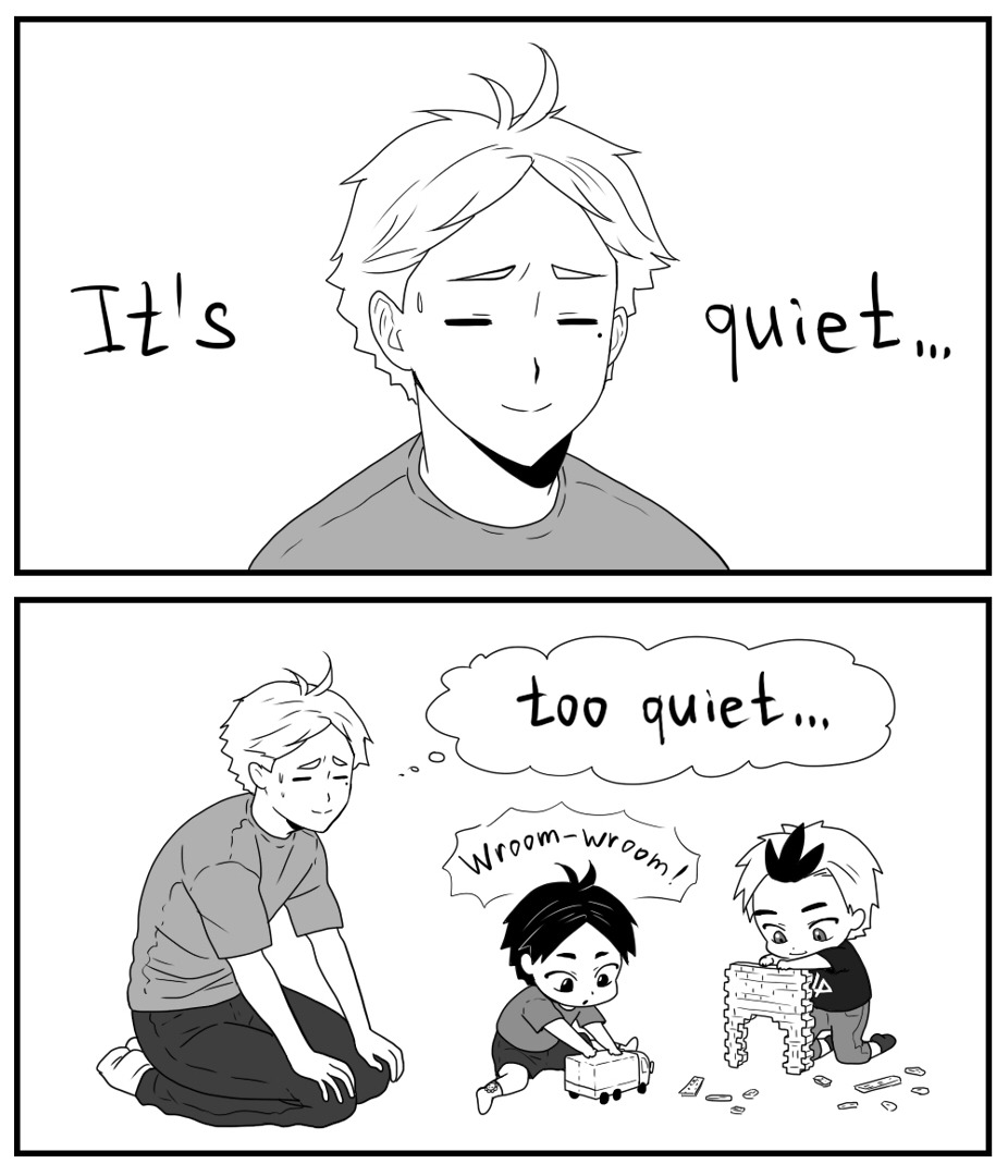 suncelia-art:  Haikyuu moms swap!! Part 3/5: Sugawara in Dateko (2016)