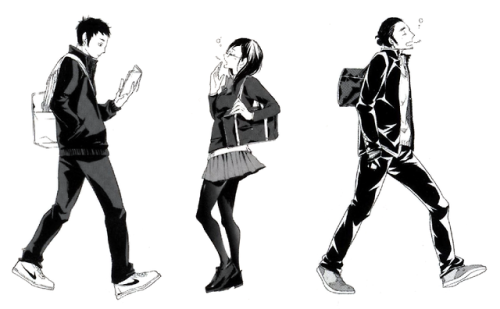 nuuting:Every Haikyuu!! volume has these really cute little pictures of some character under the cov