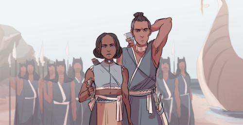 sasmilledge: having fun with some characters from ‘avatar: the last airbender’