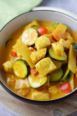 fattributes:  Thai Yellow Curry 