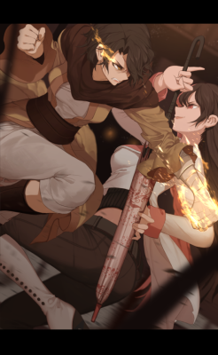 dishwasherultimate1910: #RWBY6spoilers #spoileddish  Dance of fire and ice  HD images will be available of my patreon https://www.patreon.com/Dishwasher1910 