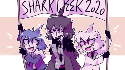 happy shark week to the boys and their pop !