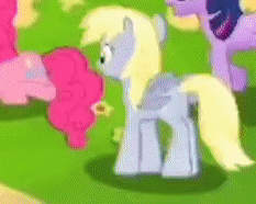 I Had Derpy Come Visit My Town In The MLP City Builder Game And Oh My God She Is Just The Cutest Thing