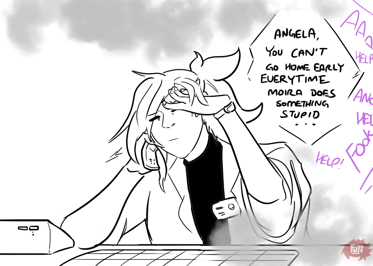 fujifingerz:you know that ON FIRE line Moira has?